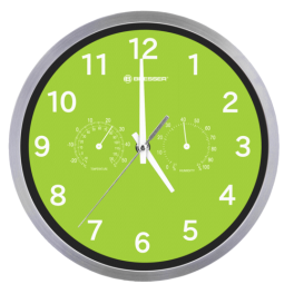 RELOJ DE OFICINA BRESSER 227047 VERDE