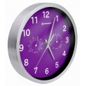 RELOJ DE OFICINA BRESSER 250462 VIOLETA