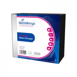 CD-R MEDIARANGE SLIM PACK 10 00MB  MR205