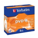 DVD-R Verbatim Azo 43519 Caja 5 unidades