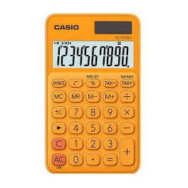 CALCULADORA CASIO SL 310UC RG NARANJA