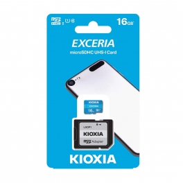 TARJETA DE MEMORIA MICRO SD KIOXIA 16GB CLASE 10