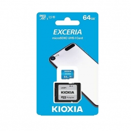 TARJETA DE MEMORIA MICRO SD KIOXIA 64GB CLASE 10