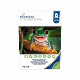 PAPEL PHOTO MEDIARANGE 160GR 50HJ HIGH GLOSSY MRINK108