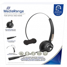 AURICULAR BLUETOOTH CON MICRÓFONO MEDIARANGE MROS305