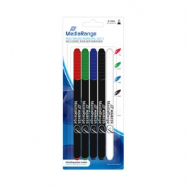 SET 5 MARCADORES MEDIARANGE MR704 CON BORRADOR