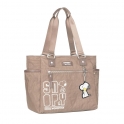 BOLSO CLIO SNOOPY BEIGE SP2383BG