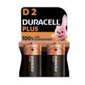 PILA DURACELL LR20 1,5V PLUS D 2UNID MN1300