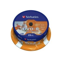 DVD-R Verbatim 4,7 GB  Printable 43538