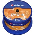 DVD-R Verbatim 4,7 GB  16x Azo, 50 unidades 43548