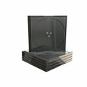 Estuche CD Jewel Transparente Negro Pq1 BOX22