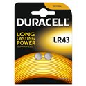 Duracell botón LR43 1.5v blister 2 Unidades