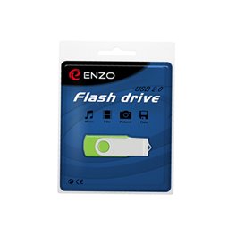Pen Drive Enzo promocionable 8 GB verde giro