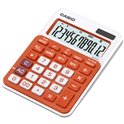 Calculadora Casio MS 20NC RG naranja de sobremesa 