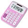 Calculadora de sobremesa Casio MS 6NC PK rosa claro