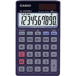 Calculadora de bolsillo Casio SL 310 TER+
