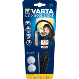 Linterna LED de lectura con pinza/ 2 pilas incluídas