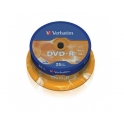 DVD-R  Verbatim 4,7 GB 16x Azo, 25 unidades 43522