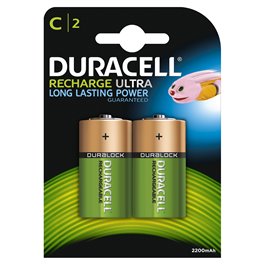 PILA DURACELL RECARGABLES HR14 C 2UNID